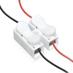 2 way push fit wire connector