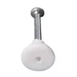 White batten round clips