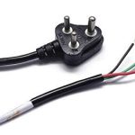 Electronic Spices 6A 250V 3-pin power cord