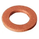 Fiber brown fiber washer, 3mm
