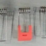 Stainless steel LED downlight torsion spring